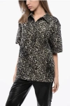 Allsaints Animal Patterned Short Sleeved Jemi Leppo Shirt