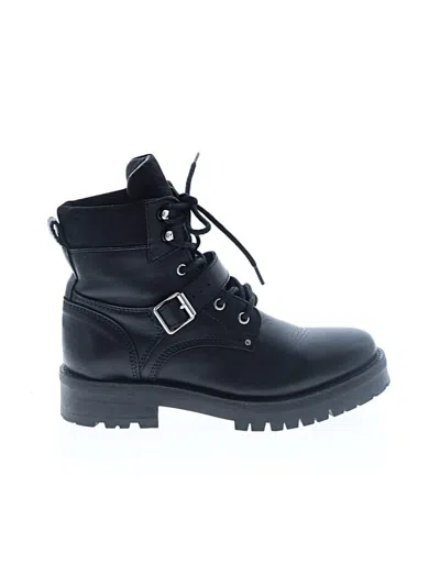Pre-owned Allsaints Ankle Boots In Black
