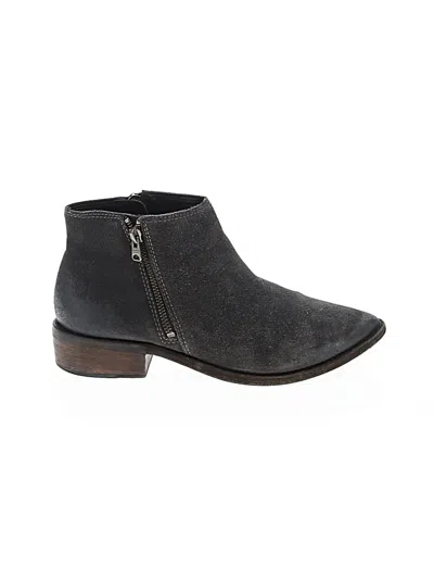Pre-owned Allsaints Ankle Boots In Black