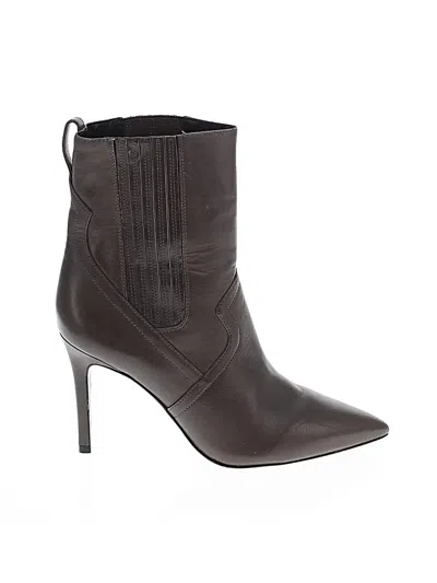 Pre-owned Allsaints Ankle Boots In Brown