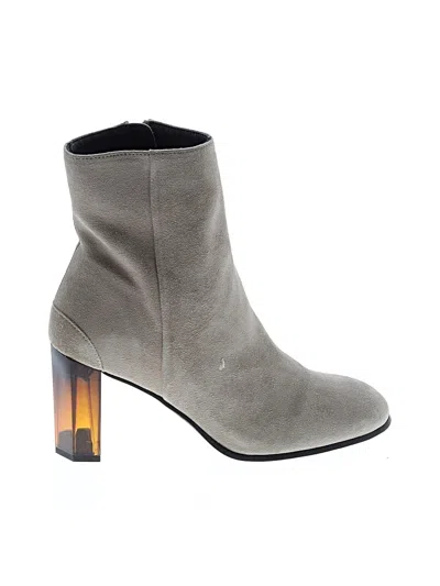 Pre-owned Allsaints Ankle Boots In Tan