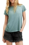 Allsaints Anna Cotton T-shirt In Silverpine Green