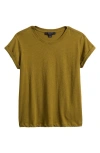 Allsaints Anna Cotton T-shirt In Green