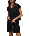 Allsaints Anna Tee In Black