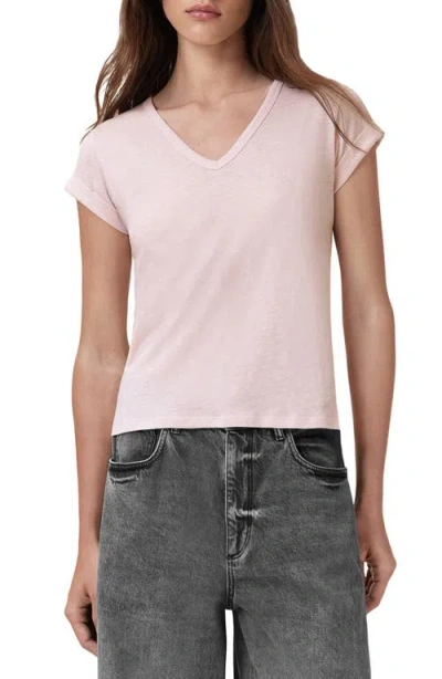 ALLSAINTS ALLSAINTS ANNA V-NECK COTTON T-SHIRT
