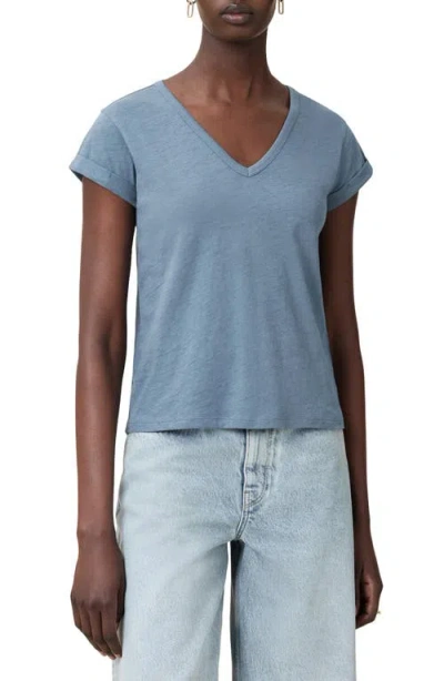 ALLSAINTS ALLSAINTS ANNA V-NECK COTTON T-SHIRT