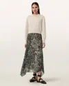Allsaints Anni 2-in-1 Sweater Dress In White