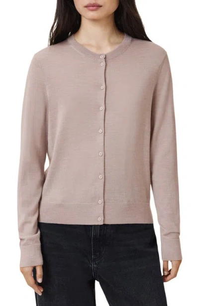 Allsaints Anouk Cardigan In Pink