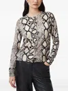 Allsaints Anouk Slim Fit Merino Wool Cardigan