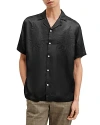 ALLSAINTS AQUILA SHORT SLEEVED RELAXED FIT BUTTON DOWN SHIRT