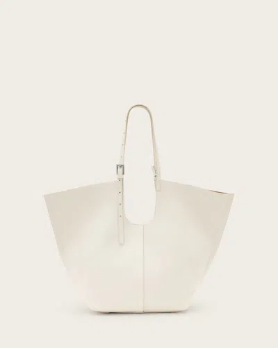 Allsaints Ara East West Leather Tote