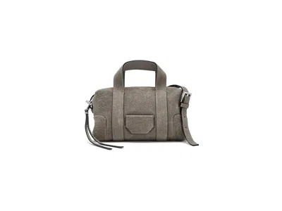 Allsaints Ares S Compact Xbody Cross Body Handbags Pebble Grey: One Size In Gray