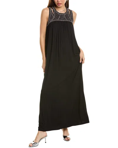 Allsaints Arizona Maxi Dress In Black