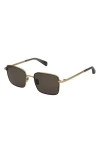 Allsaints Aron 51mm Square Sunglasses In Green