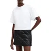 Allsaints Artia Dolman Sleeve Cotton T-shirt In Optic White