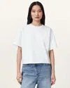 Allsaints Artia Relaxed Fit T-shirt In Optic White