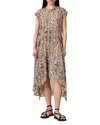 Allsaints Arwen Leopard Print Dress