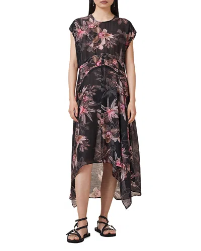 ALLSAINTS ARWEN MIDI DRESS