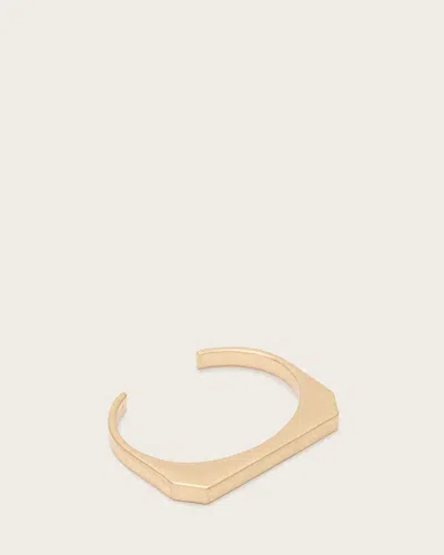 Allsaints Arya Cuff Bracelet In Gold
