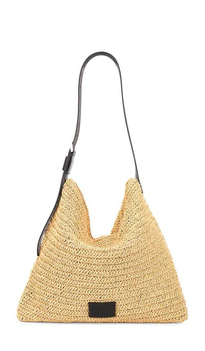 Allsaints Asha Paper Shoulder Bag In Orange