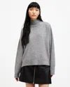 Allsaints Asha Oversize Mock Neck Sweater