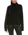 Allsaints Asha Wool-blend Jumper In Black