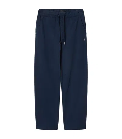 Allsaints Asher Straight Sweatpants In Blue