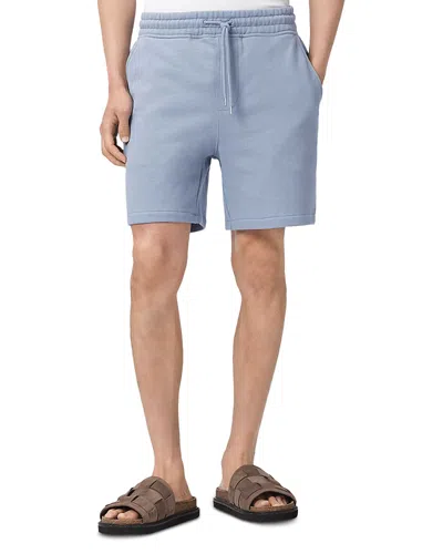 Allsaints Asher Sweat Shorts In Blue