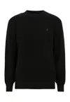 Allsaints Organic Cotton-wool Aspen Sweater In Black