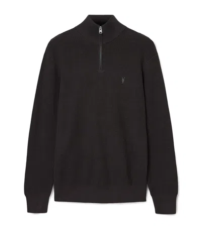 ALLSAINTS ASPEN QUARTER-ZIP SWEATER