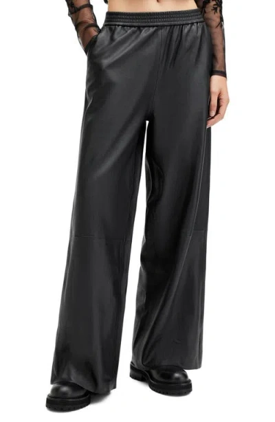 Allsaints Aspen Trouser In Black