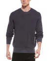 Allsaints Aspen Wool-blend Crewneck Sweater In Gray