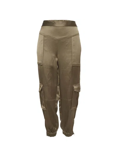 Pre-owned Allsaints Astarte Cargo Pants In Green
