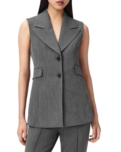 Allsaints Astra Vest In Gray