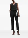 Allsaints Atlas Crystal-trimmed Vest In Black