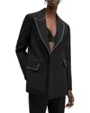 Allsaints Atlas Krys Blazer In Black