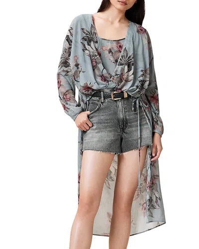 Allsaints Avala Top In Blue