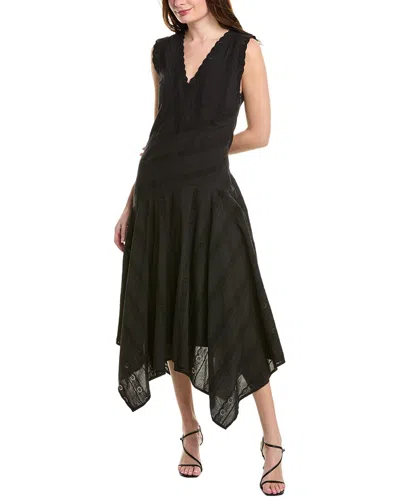 Allsaints Avania Maxi Dress In Black