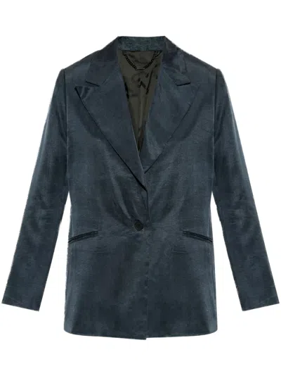Allsaints Averie Blazer In Blue