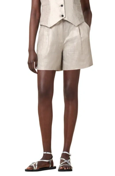 ALLSAINTS ALLSAINTS AVERIE LINEN SHORTS