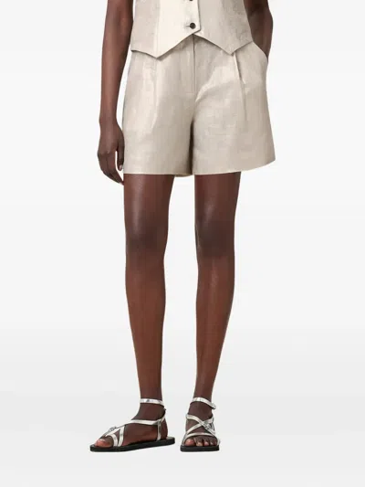 Allsaints Averie Linen Shorts
