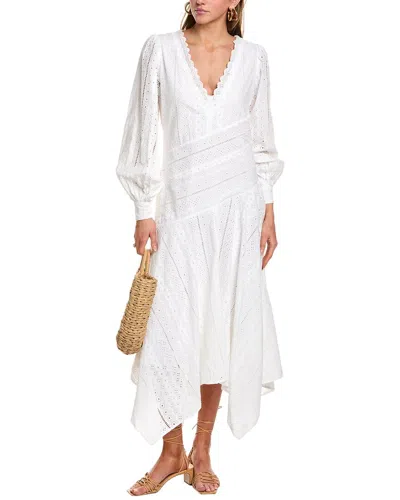 Allsaints Aviana Maxi Dress In White