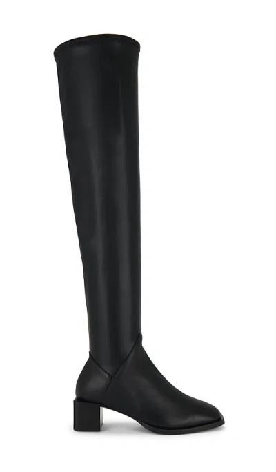 Allsaints Avril Over The Knee Boot In Black