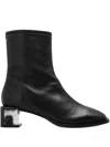 Allsaints Avril Square-heel Boots In Black