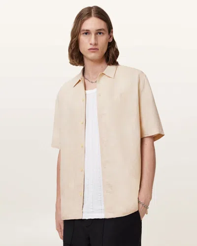 ALLSAINTS ALLSAINTS BANDOL SHORT SLEEVE RELAXED SHIRT,