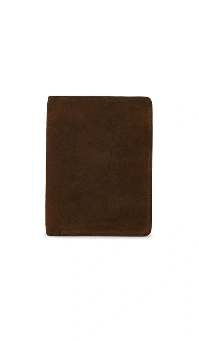 Allsaints Bartlett Wallet In Fango Brown