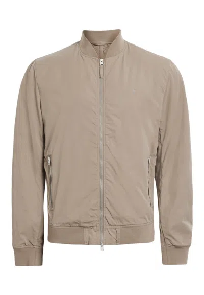Allsaints Bassett Bomber In Brown