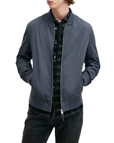 Allsaints Bassett Bomber Jacket In Gray