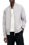 Allsaints Bassett Bomber Jacket In Malt Grey