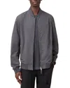 Allsaints Bassett Bomber Jacket In Gray